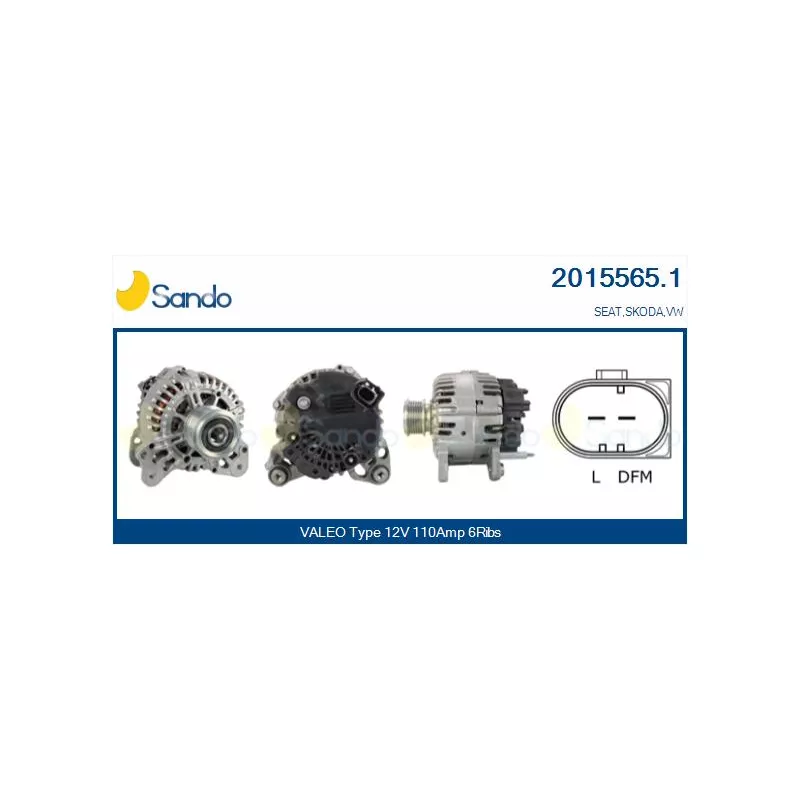 Alternateur SANDO 2015565.1