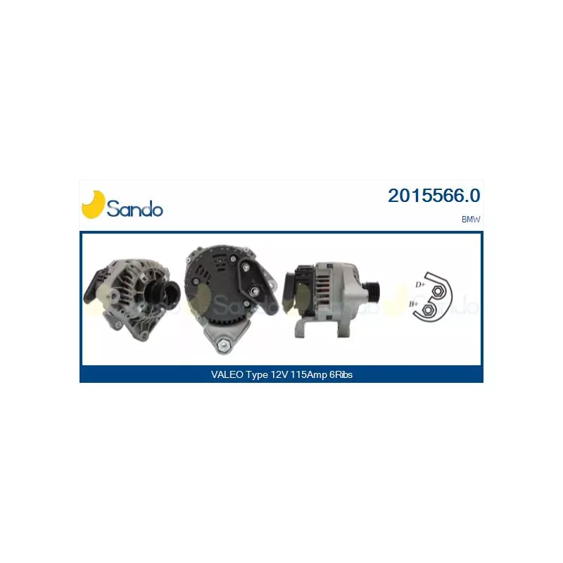 Alternateur SANDO 2015566.0