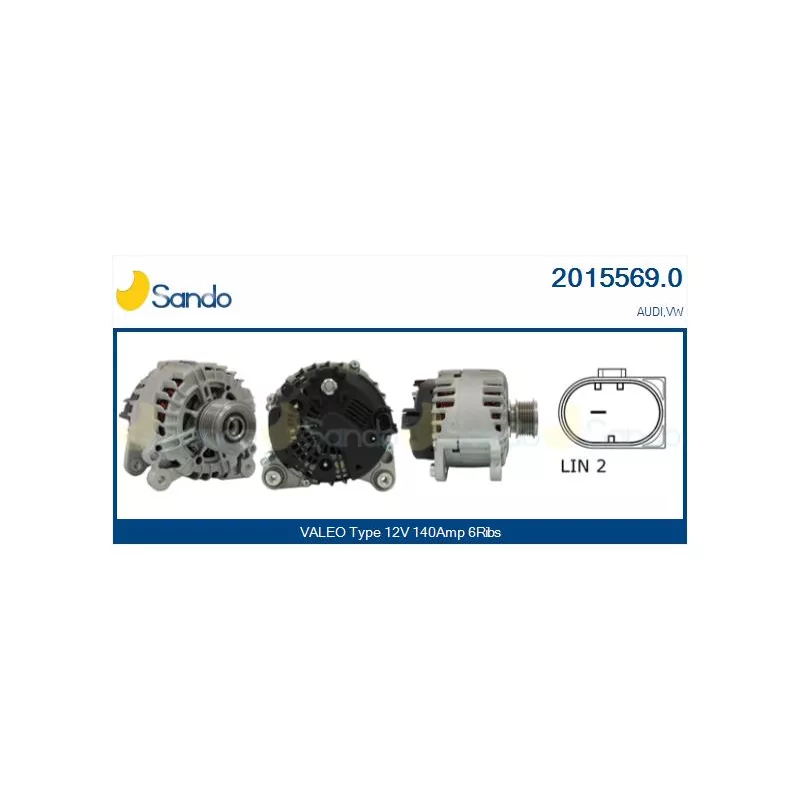 Alternateur SANDO 2015569.0