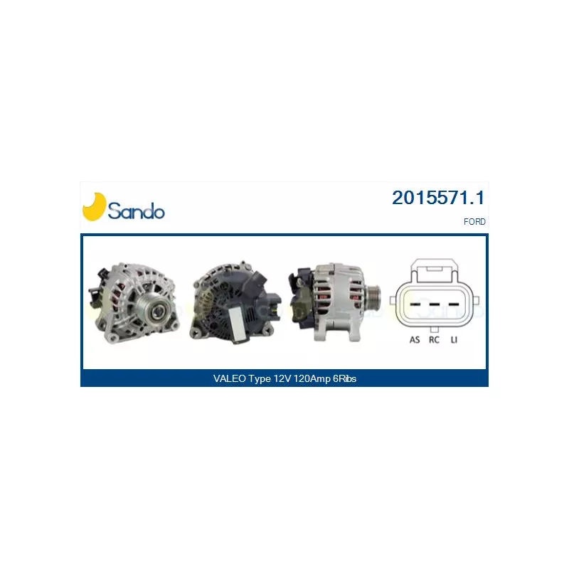 Alternateur SANDO 2015571.1