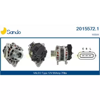 Alternateur SANDO 2015572.1