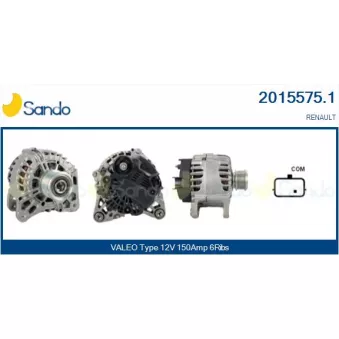 Alternateur SANDO 2015575.1