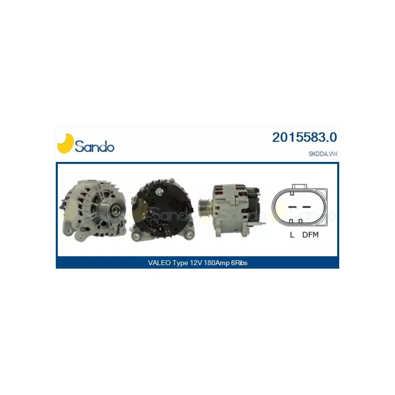 Alternateur SANDO 2015583.0