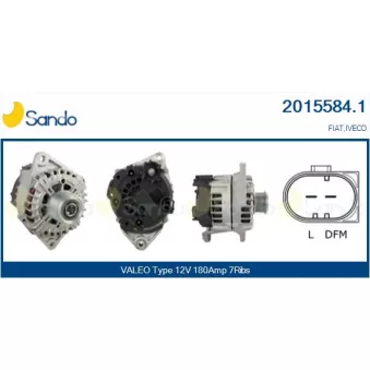 Alternateur SANDO 2015584.1