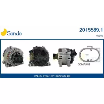 Alternateur SANDO 2015589.1