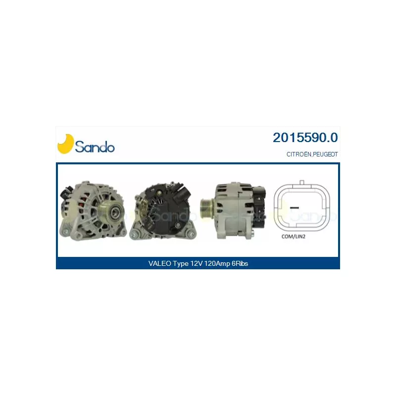 Alternateur SANDO 2015590.0