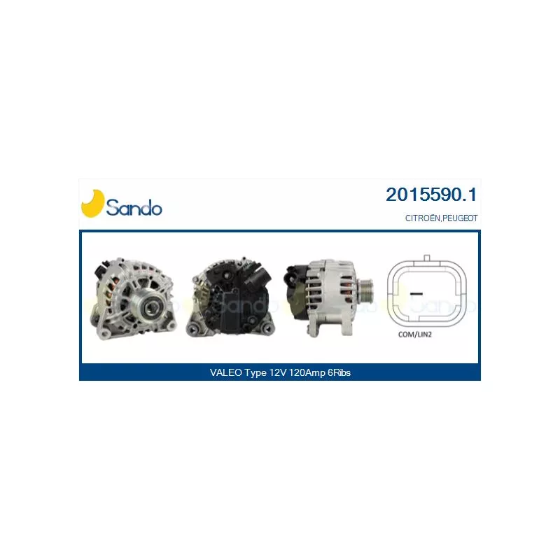 Alternateur SANDO 2015590.1