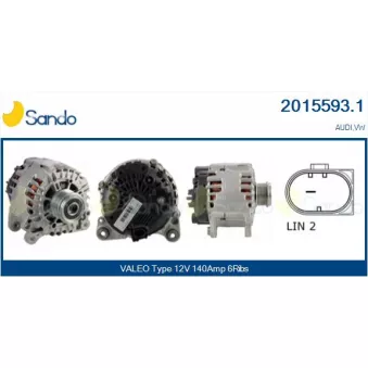 Alternateur SANDO 2015593.1