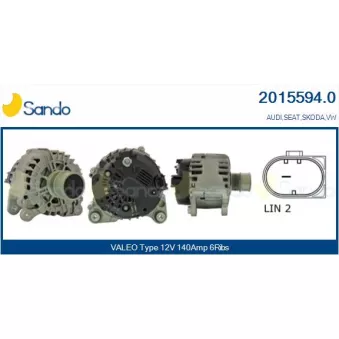 Alternateur SANDO 2015594.0