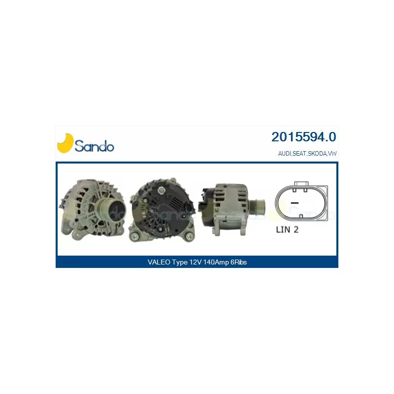Alternateur SANDO 2015594.0