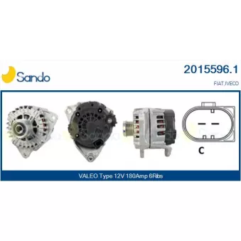 Alternateur SANDO 2015596.1