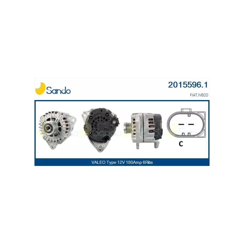 Alternateur SANDO 2015596.1