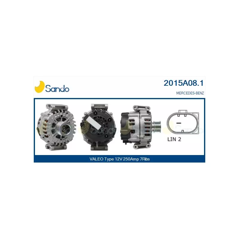 Alternateur SANDO 2015A08.1