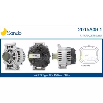 Alternateur SANDO 2015A09.1
