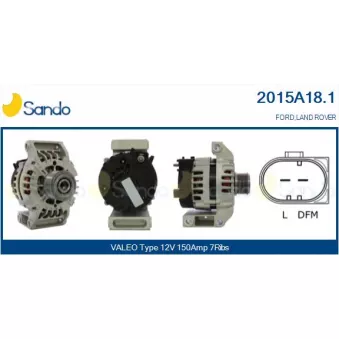 Alternateur SANDO 2015A18.1