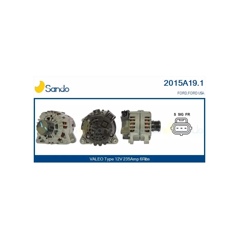 Alternateur SANDO 2015A19.1