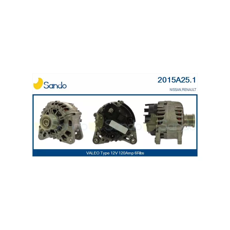 Alternateur SANDO 2015A25.1