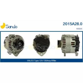 Alternateur SANDO 2015A28.0