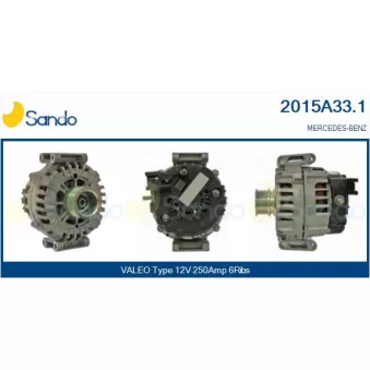 Alternateur SANDO 2015A33.1
