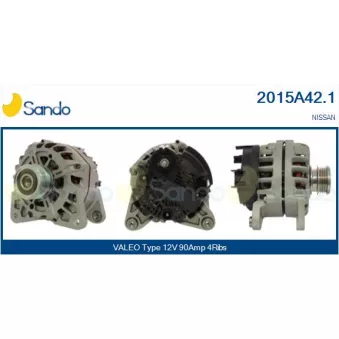 Alternateur SANDO 2015A42.1