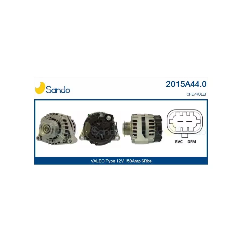 Alternateur SANDO 2015A44.0