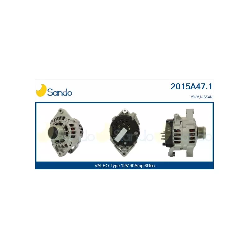 Alternateur SANDO 2015A47.1