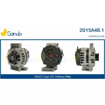 Alternateur SANDO 2015A48.1
