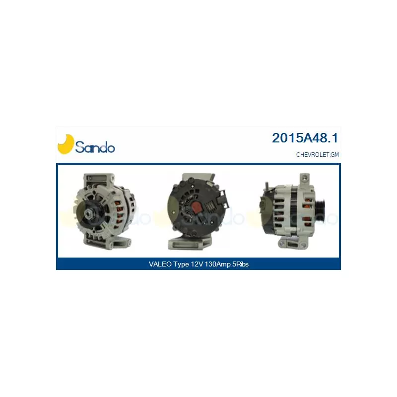 Alternateur SANDO 2015A48.1