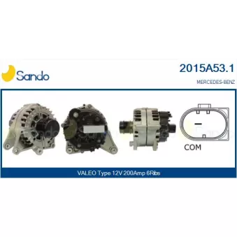 Alternateur SANDO 2015A53.1