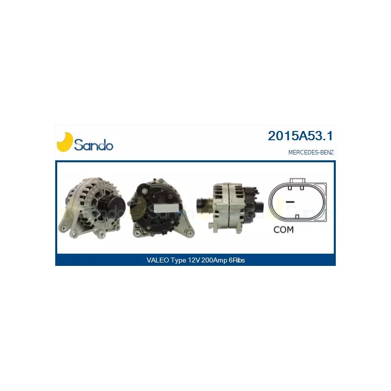 Alternateur SANDO 2015A53.1