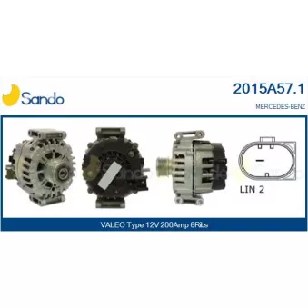 Alternateur SANDO 2015A57.1