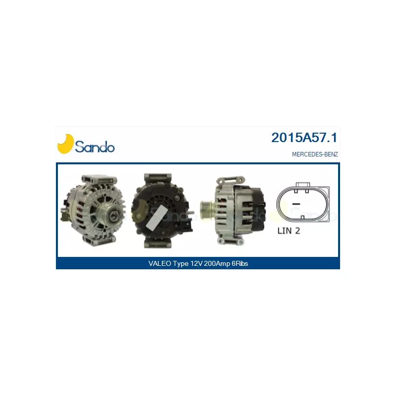 Alternateur SANDO 2015A57.1