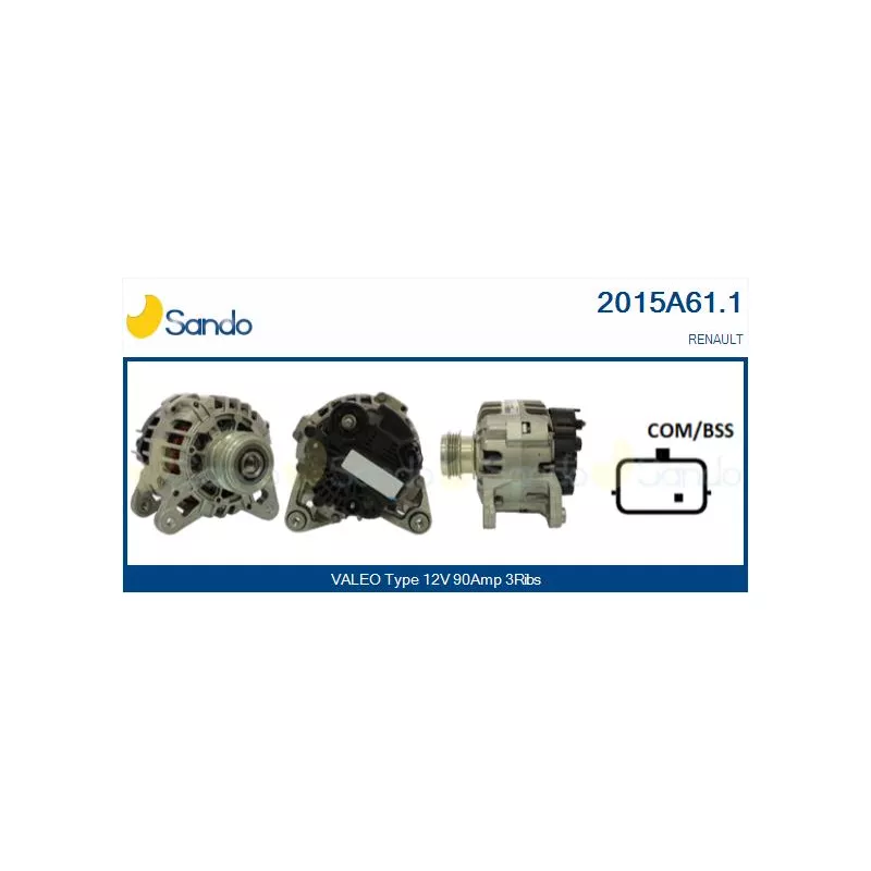 Alternateur SANDO 2015A61.1