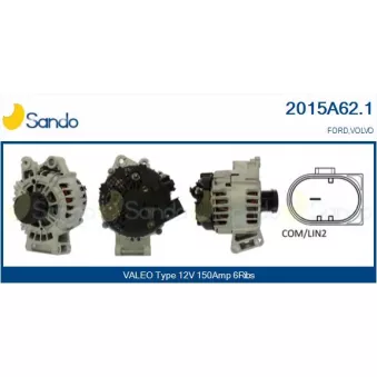 Alternateur SANDO 2015A62.1