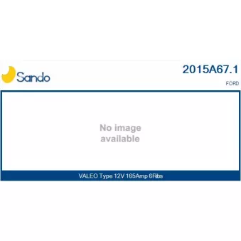 Alternateur SANDO 2015A67.1
