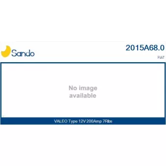 Alternateur SANDO 2015A68.0