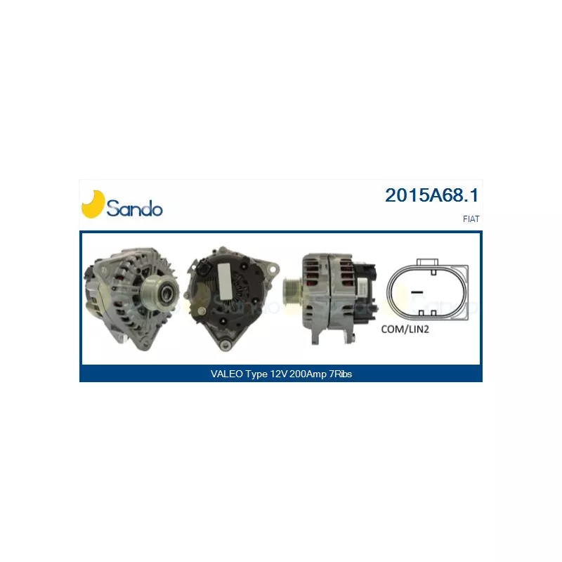 Alternateur SANDO 2015A68.1
