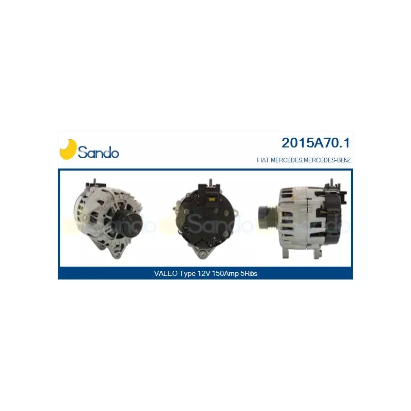 Alternateur SANDO 2015A70.1