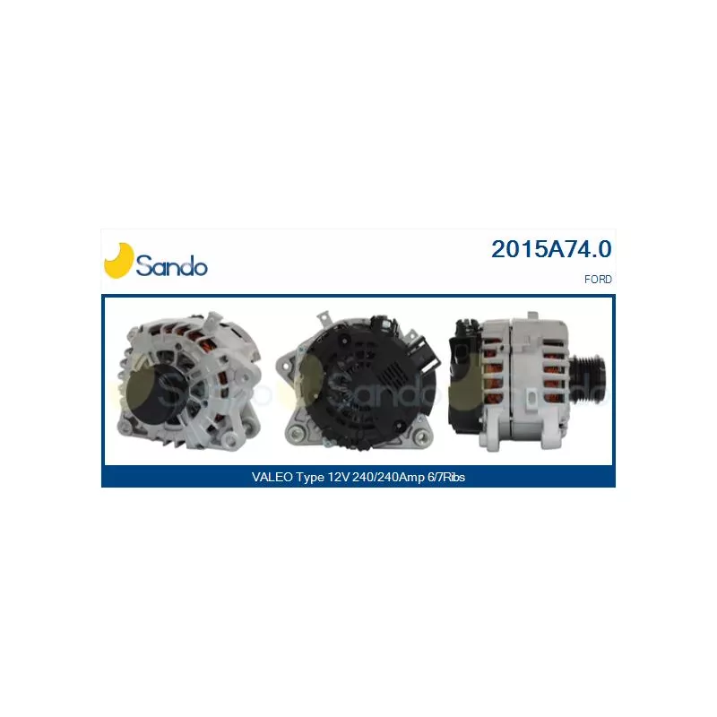 Alternateur SANDO 2015A74.0