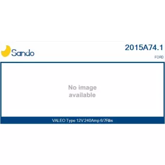 Alternateur SANDO 2015A74.1