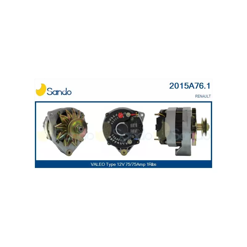 Alternateur SANDO 2015A76.1