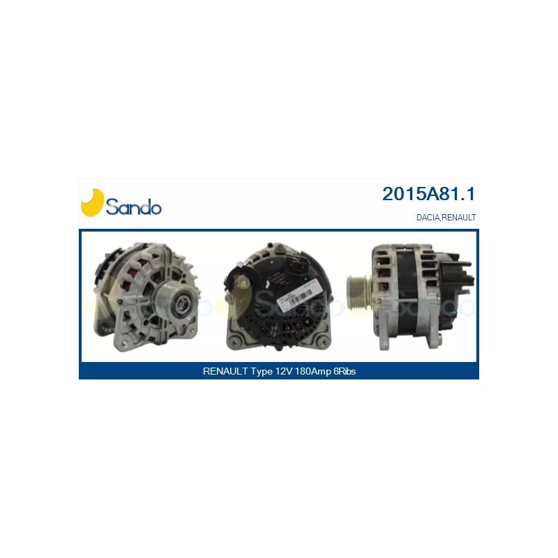 Alternateur SANDO 2015A81.1