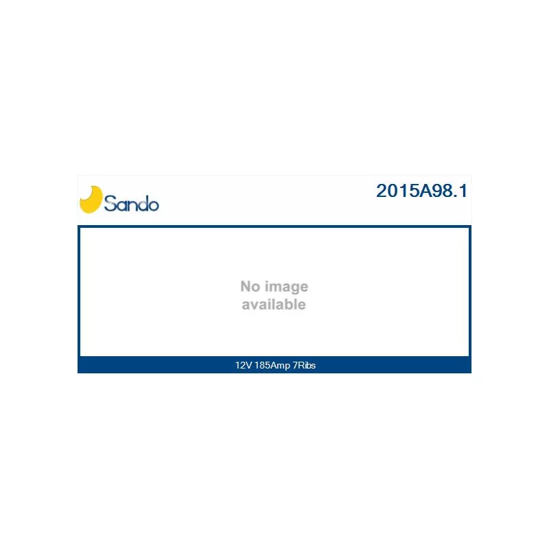 Alternateur SANDO 2015A98.1