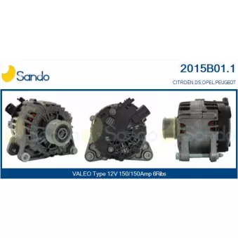 Alternateur SANDO 2015B01.1