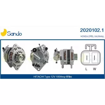 Alternateur SANDO 2020102.1