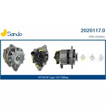 Alternateur SANDO 2020117.0