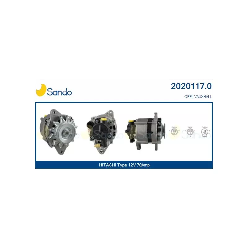 Alternateur SANDO 2020117.0