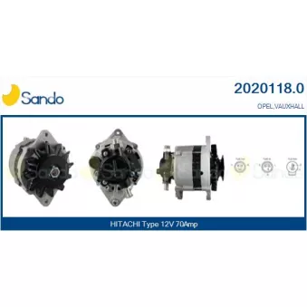 Alternateur SANDO 2020118.0