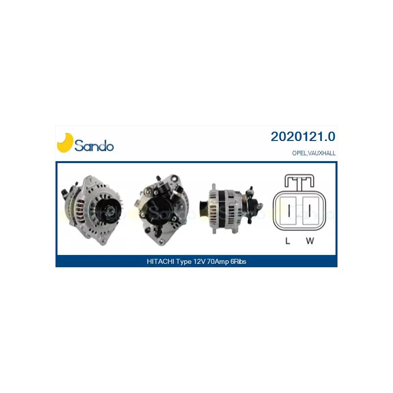 Alternateur SANDO 2020121.0