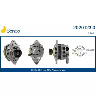 Alternateur SANDO 2020123.0
